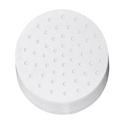 IMIKEYA 200pcs Non-Stick Baking Paper Mats Air Fryer Paper Liners Baking Parchment Pad for Oven BBQ Microwave Reusable