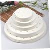 IMIKEYA 200pcs Non-Stick Baking Paper Mats Air Fryer Paper Liners Baking Parchment Pad for Oven BBQ Microwave Reusable view 3
