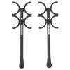 2pcs Glasses Accessories Ophthalmic Lens Tools for Eye Glasses Accessory Chain Optometry Equipments Vision Flipper Flippers Optometry T Tool Jigs Child Utensils Plastic Adjustable view 1