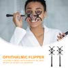 2pcs Glasses Accessories Ophthalmic Lens Tools for Eye Glasses Accessory Chain Optometry Equipments Vision Flipper Flippers Optometry T Tool Jigs Child Utensils Plastic Adjustable view 2