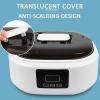 Hand Foot Paraffin Wax Bath 200W Warmer - Deep Moisturize & Arthritis Relief - with Temperature Display, 2 Speed Control - 3.4L Large Capacity view 4