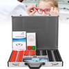 266Pcs Optical Trial Lens Set Metal Rim Optometry Kit Case Eye Protection Accessories Set with Free Trial Frame view 1