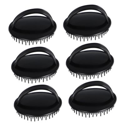 ULTECHNOVO 6pcs Scalp Massage Brush Shampoo Brush Hair Wash Comb Head Cleaning Massage for Women