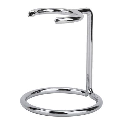 ANKROYU Shaving Brush Holder, Men Stainless Steel Shaving Brush Stand, Salon Razor Brush Stand, Home Razor Holder, Men Razor Brush Stand, for Salon Home Travel Use