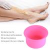 ANKROYU Wax Warmer Replacement Pot, Removable Silicone Wax Pot, Silicone Heat Resistant Wax Heating Machine Inner Pot, Replacement Silicone Wax Pot, for Facial Underarm view 3