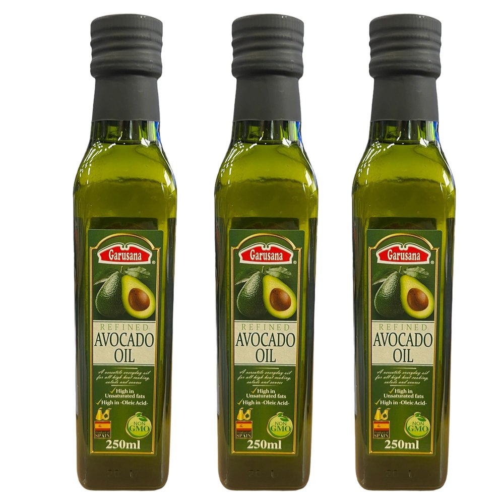 Garusana Refined Avocado Oil 250ml (Pack of 3)