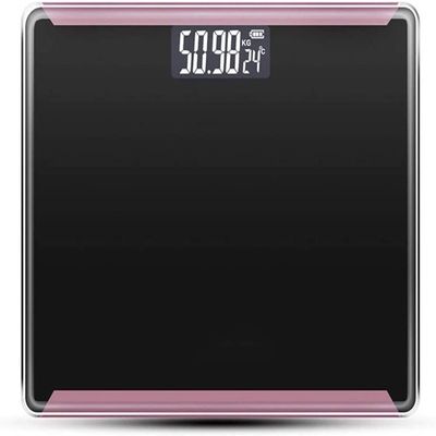 ARTSZY High Precision Digital Electronic Scales for Body Weight Bathroom Scale with Large Backlit Display, Non-Slip Platform, Up to 400 Pounds, Most Accurate Weighing Scale