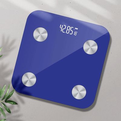 ARTSZY Weight Scales Bluetooth Body Fat Scale, Bathroom BMI Weighing Digital Scale, Smart Body Fitness Analysis Scale (Color : B)