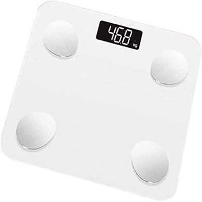 ARTSZY Digital Body Weight Bathroom Scale Weighing Scale, Backlit Display, 400 Pounds, Glass, USB Charging Electronic Weighing