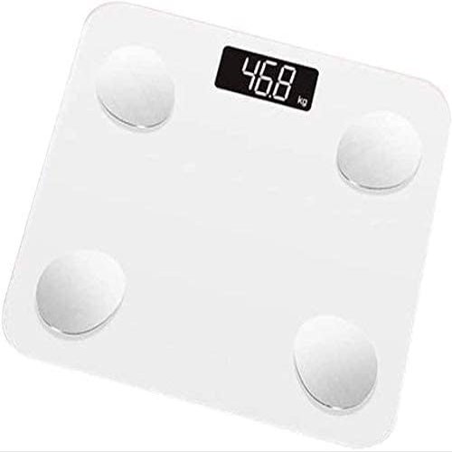 ARTSZY Digital Body Weight Bathroom Scale Weighing Scale, Backlit Display, 400 Pounds, Glass, USB Charging Electronic Weighing