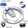 ARTSZY Digital Body Weight Bathroom Scale, Large Blue LCD Backlight Display, High Precision Measurements, 6mm Tempered Glass, 400 Pounds, Silver view 3