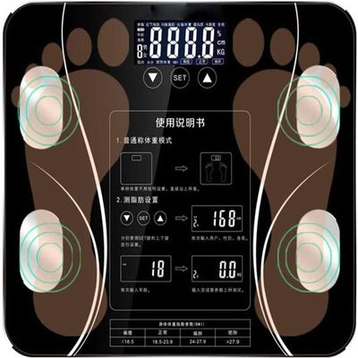 ARTSZY Body-Analyzer Scale, Highly Accurate Digital Bathroom Body Composition Analyzer, Measures Weight, Body Fat, Water, Muscle & Bone Mass for 10 Users