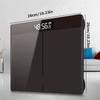 ARTSZY Digital Body Weight Scale, Bathroom Scale with Large Backlit Display, Step-On Technology, Ultra Slim Design, Black view 2