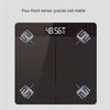 ARTSZY Digital Body Weight Scale, Bathroom Scale with Large Backlit Display, Step-On Technology, Ultra Slim Design, Black view 3