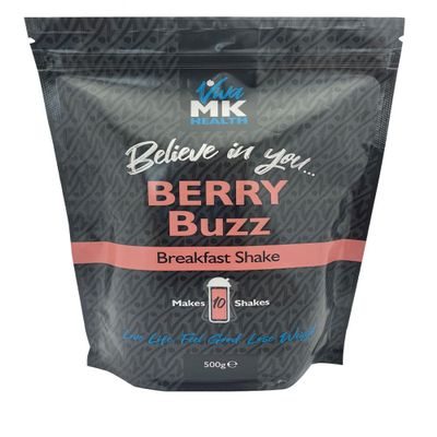 VivaMK Health - Berry Buzz Breakfast Shake- packed full of vitamins and minerals that will have you buzzing with energy, 500g