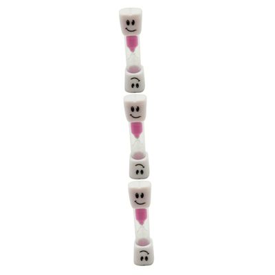 MAGICLULU 3pcs Boys and Girls Toothbrush Timer Sand Hourglass Timer for Toddlers Brushing Aid