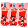 3 Pack Bundle - Pyramid Freeze Pops Strawberry Flavour - Real Fruit Juice Ice Lollies - Easy Home Freezing Treats (24 Pops Total) view 1