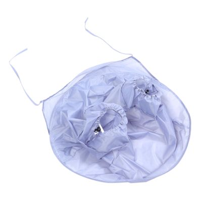 FRCOLOR Folding Leg Shaving Apron Beard Catcher for Men Portable Beard Shaving Cape Bib Hair Catcher