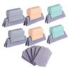 Gatuida Window Groove Cleaning Brush Random Color Pp and 12pcs Window Track Cleaning Tools Set Scouring Pad Easy to Wash view 1