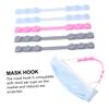 Gatuida 25pcs Hook Adjustable Reusable Earband Style Extension Buckle for Ear for Comfortable Wear Random Color view 2