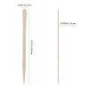 TAICHEUT 1200 PCS 8.8cm Eyebrow Wax Sticks, Pointed Tip Wooden Eyebrow Waxing Spatulas, Wax Applicator Stick for Facial Hair Removal view 2