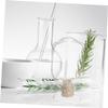 LIFKOME 2pcs Glass Storage Jars with Lids 125ml Thickened Texture Match Stick Holder for Fireplace Decorative Apothecary Jars Protecting Emerging Matches view 2