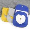 1Pcs Leather Sanitary Napkin Storage Bag, Portable Period Kit Bag, Pad Pouch Tampon Bag Sanitary Napkin Receptacle (Blue) view 4