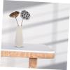 2pcs Office Decore Home Goods Home Decor Artificial Flowers Bouquet Flower Arrangement Supplies Fake Water Lily Fake Flower Stem Decorative Home Decor Desktop Fake Lotus Seedpod view 2