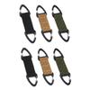 Gatuida 6pcs Hook Slip Nylon Ear Hook Strap Buckle for Travel Backpack Buckles for Covering view 1