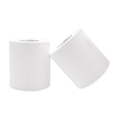 Gatuida Wood Pulp Toilet Paper 4-Layer Small Rolls 100g Pack of 10 Natural Clean Toilet Rolls for Hotel and Home Bathroom Use