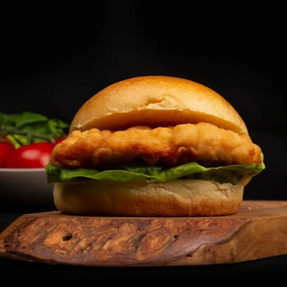 MASParagon Halal Fully Cooked American Style Crispy Chicken Breast Fillets 20x120g-Food