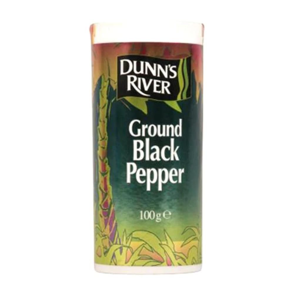 MASDunn's River Ground Black Pepper 100g Box of 12-Fd