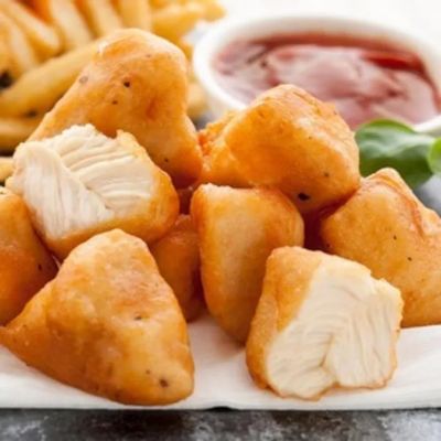 MASParagon Halal Fully Cooked Whole Muscle Battered Chicken Chunks- 1x2kg-Food