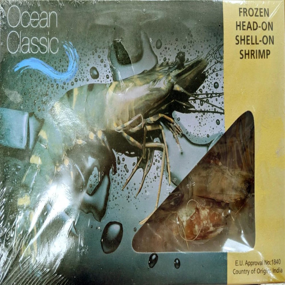 MASOcean Classic Head-On-Shell-on Shrimp 1kg-Fd