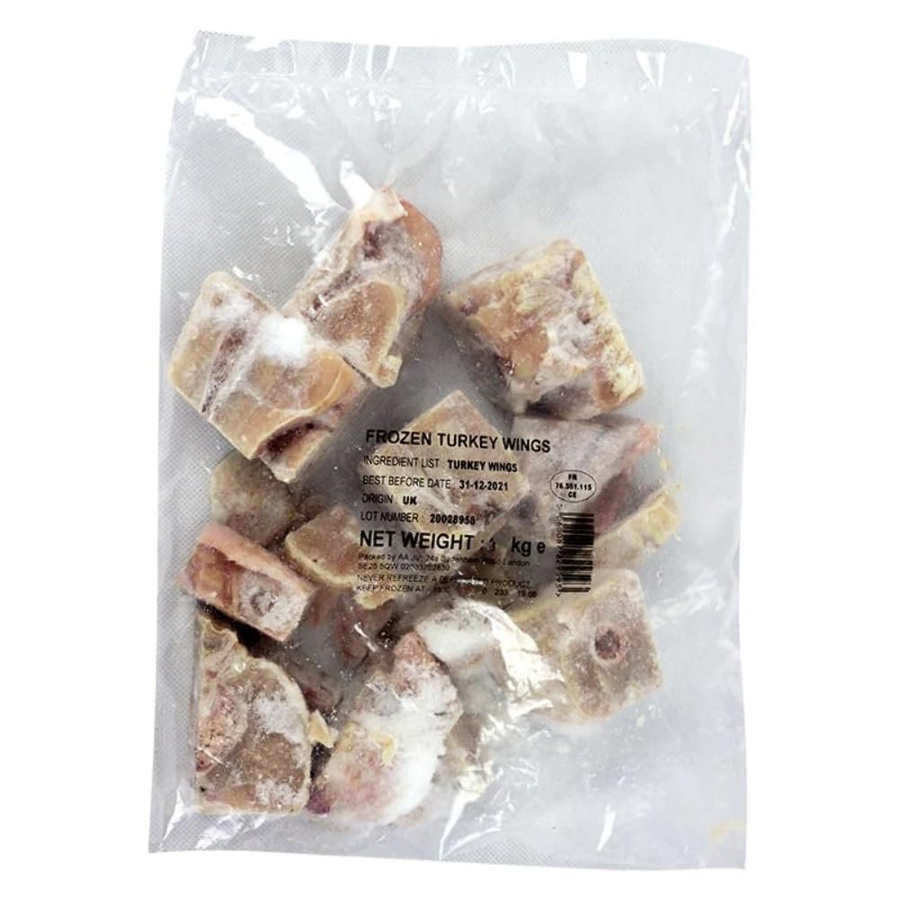 MASFrozen Turkey Wings 1kg (Packgel)-Fd