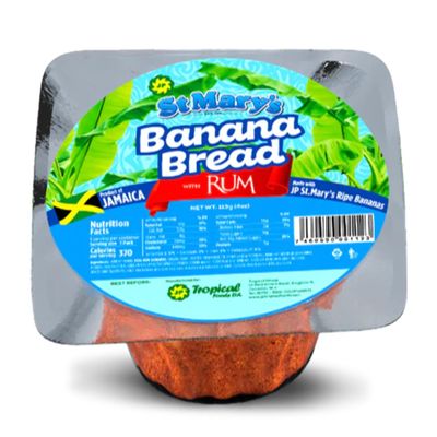 MASSt Marys Banana Bread with Rum 133g Box of 6-Fd