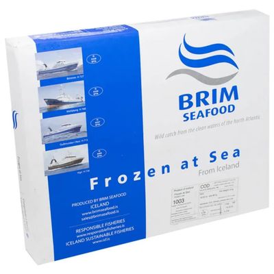 MASMSC Brim Skinless PBI Cod Fillets 2 x 9kg-Food 2 x 9kg