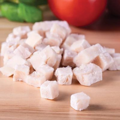 MASIQF Halal Diced Cooked Chicken Pieces-1x2.5kg-Food