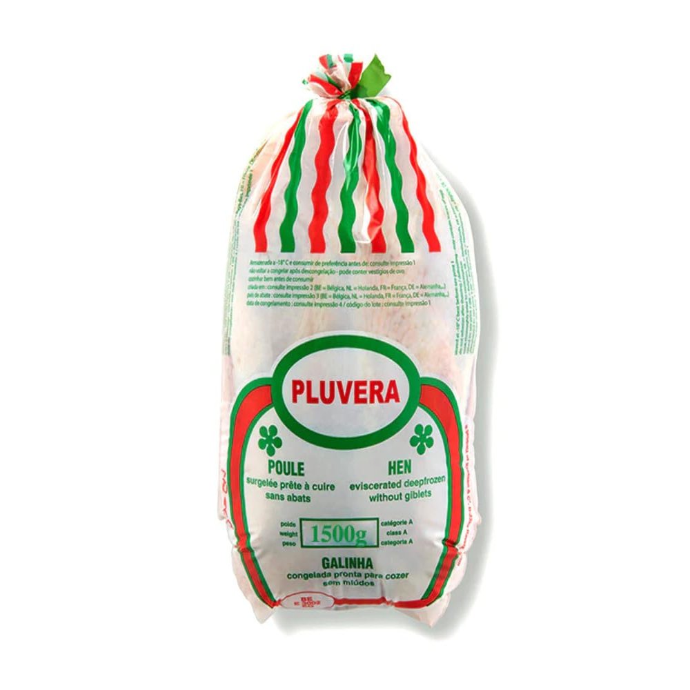 MASFrozen Whole Pluvera Chicken 1500g / 1600g-Fd