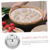 MAGICLULU Elegant Stainless Steel Serving Dish Removable Draining Basket Dipping Saucer for Dumplings view 3