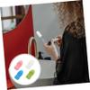 Mobestech 4pcs Silicone Toothbrush Covers Protective Travel Cases Soft Flexible Toothbrush Heads Portable Holder for Home Outdoor Use Random Color view 4