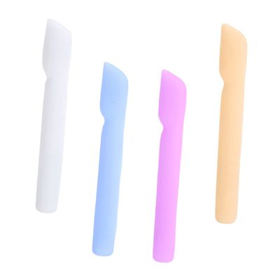 Mobestech 4pcs Portable Toothbrush Protective Cover Case for Travel for Keeping Toothbrush Clean in Hotel Home Made of Material