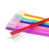 ERAFINE 100pcs Disposable Toothbrushes Single-use FastBrush Pre-Pasted Toothbrush in Dispenser Box Individual Wrapped Xylitol Mint view 1