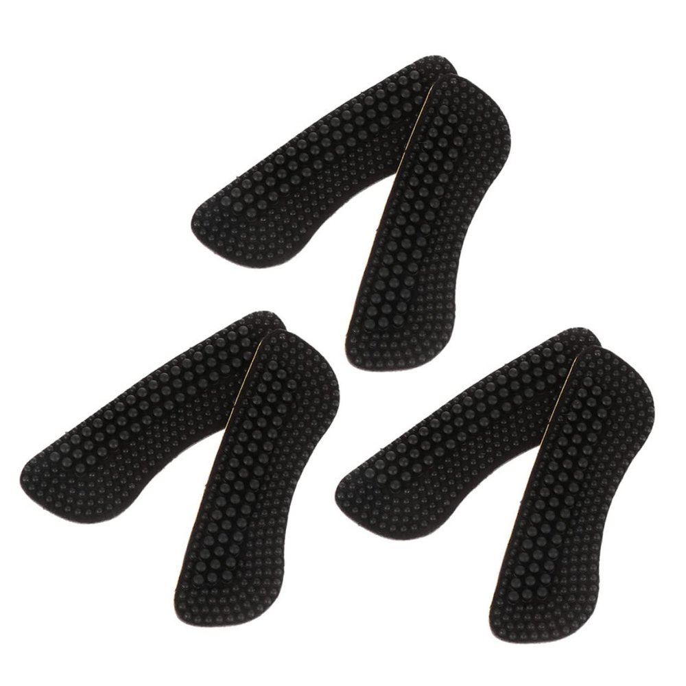 Mobestech 3pairs Wear Heel Pads Silicone Heel Grips Protector for Shoes Cushioned Inserts for High and Boots