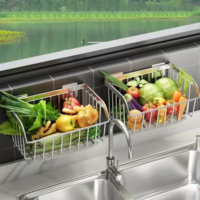 Countertop Fruit Basket Wire Storage Basket, Stackable Hanging Wall Shelf, Fruit Bathroom Shelves Storage, Fruit And Vegetable Rack In 304 Stainless Steel, Perfect For Fruit, Vegetables, Snacks, Set O