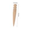 HOMSFOU Household Moxa Cone Mold Wood Moxa Cone DIY Kit Tool Mold 14-Hole Roll Maker view 3