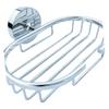 MAGICLULU Stainless Steel Soap Holder Soap Draining Dish Wall Mounted Type for Bathroom Draining view 2