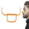 Beard Stencil for Men,Men's Beard Trimmer Outline Stencil | Multi-Beard Fit Beard Styling Tool for Goatee, French Beard, and Full Beard Honhoha view 1