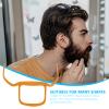 Beard Stencil for Men,Men's Beard Trimmer Outline Stencil | Multi-Beard Fit Beard Styling Tool for Goatee, French Beard, and Full Beard Honhoha view 3
