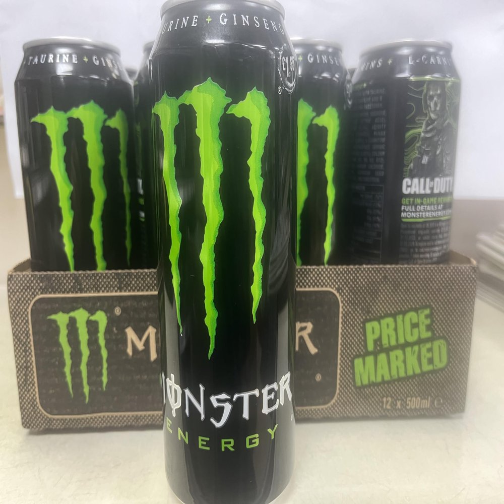 monster energy 12 x 500ml